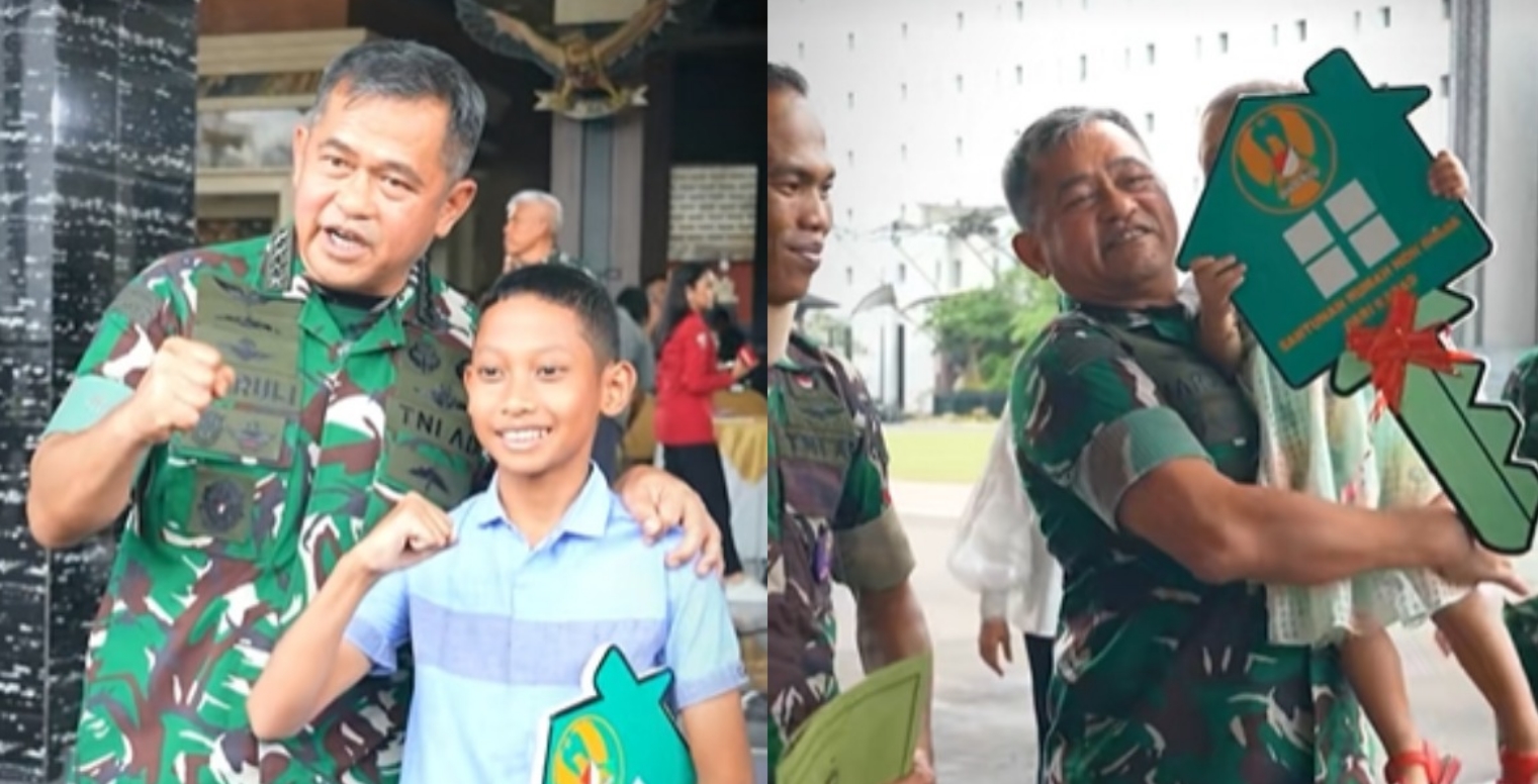 Kasad Maruli Tegaskan Seluruh Keluarga Prajurit yang Gugur akan Selalu Menjadi Keluarga Besar TNI AD
